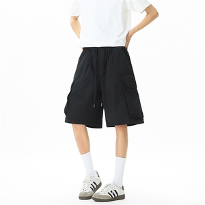 现货大码宽松休闲裤短裤工装裤五分裤A014-DY2373-P45控58图片