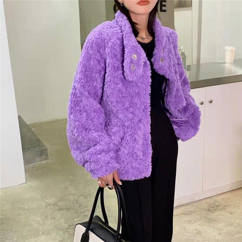 皮毛一体外套现货，其它，DTU-1