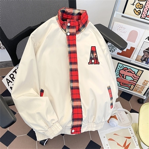 美式街头翻领夹克男cleanfit高街宽松飞行服外套JK19-P70图片
