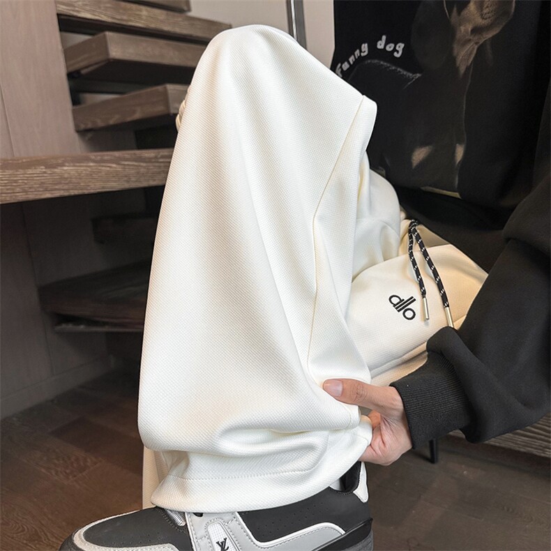 针织休闲裤港风大码卫裤现货壹号院图现货C323-1-K6609-TP38,男装休闲裤,电商C323-1