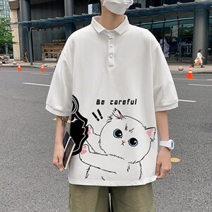 PL57116-P35翻领短袖polo衫男大码胖子半袖t恤男有领保罗衫模特，男装Polo衫，电商A040