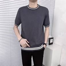 男士短袖T恤韩版潮流宽松打底衫男装衣服潮牌百搭半袖体TM22，男装T恤，星座1116A-2（原606A-1）