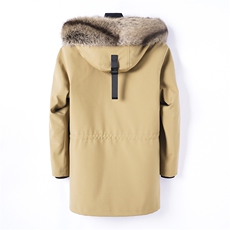 PK3021秋冬新款男士派克服大衣可脱卸内胆户外冲锋衣加厚保暖P650，男装夹克，电商B360A（原721A）