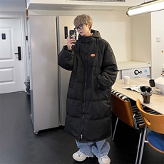 8XL-M特大码2024年冬季港风羽绒服男加厚连帽棉衣棉服YRFC01P220，男装羽绒服，电商D206-1