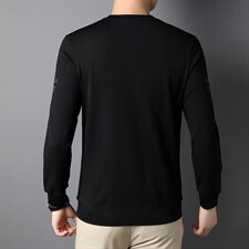 2023新款卫衣男士上衣针织衫长袖T恤P75，男装针织衫/毛衣，电商D223-1