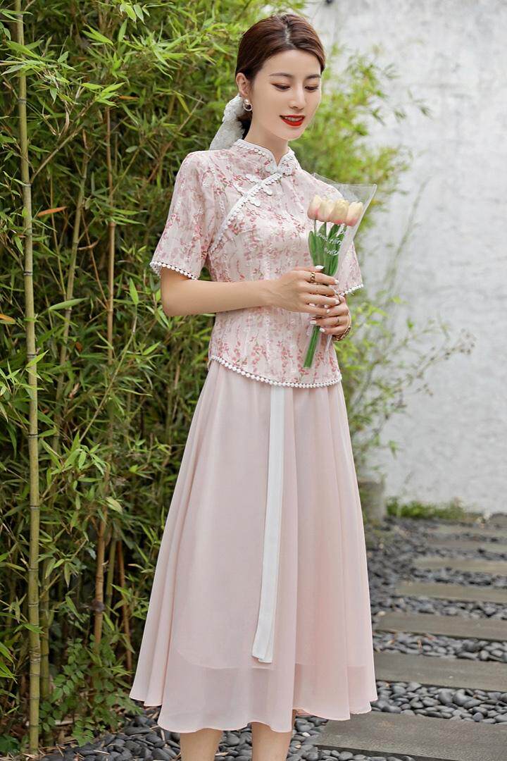 现货.古风套裙，女装，秋水伊人