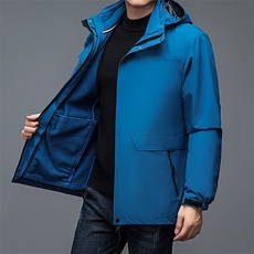 NN3009钱塘2020-3冬季情侣款冲锋衣内胆可脱卸大货主推P140，男装夹克，钱塘207-3