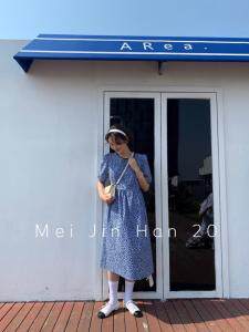 美巾涵5121夏季森系连衣裙，女装连衣裙，美巾涵