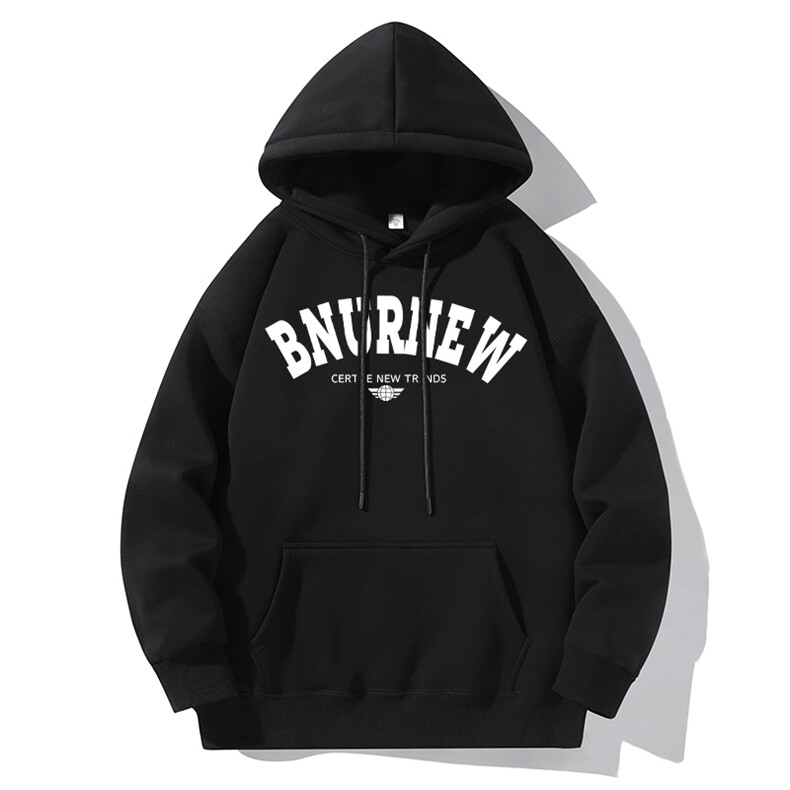 抖音得物高品质印花连帽卫衣秋冬装美式宽松连帽纯色卫衣ADL102，男装卫衣，电商A443