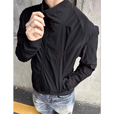 春夏款高品质冰感速干防晒服休闲户外运动外套透气弹力机能风夹克，男装防晒衣，电商A486