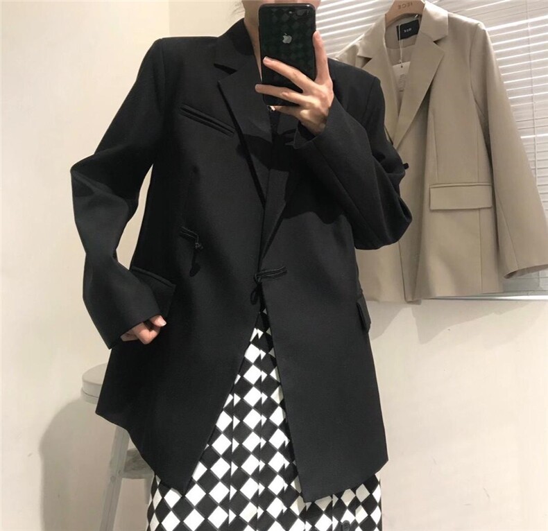 盘扣西装，女装西装，IECE
