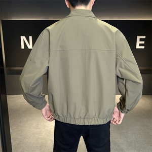 JK731-P70 2025秋季新款男士休闲夹克百搭潮流上衣外套图片
