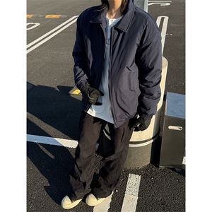 秋冬新款港风大码日系翻领保暖棉服男女潮 XZ213-MF10-特P68控128图片