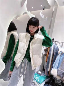 羽绒马甲图片
