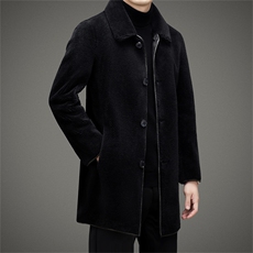 BAMJ-1137钱塘2020-2中年男士冬季厚款翻领简约商务夹克外套P280，男装夹克，钱塘207-2