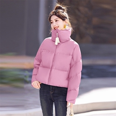 【Bao款】时尚面包服羽绒服2025冬季新品主推羽绒服显瘦小短款，女装羽绒服，意芙