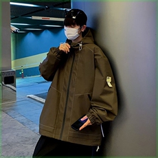 防风保暖可拆卸三合一冲锋衣男秋冬夹克/情侣款防风保暖外套，男装夹克，星座1210-1