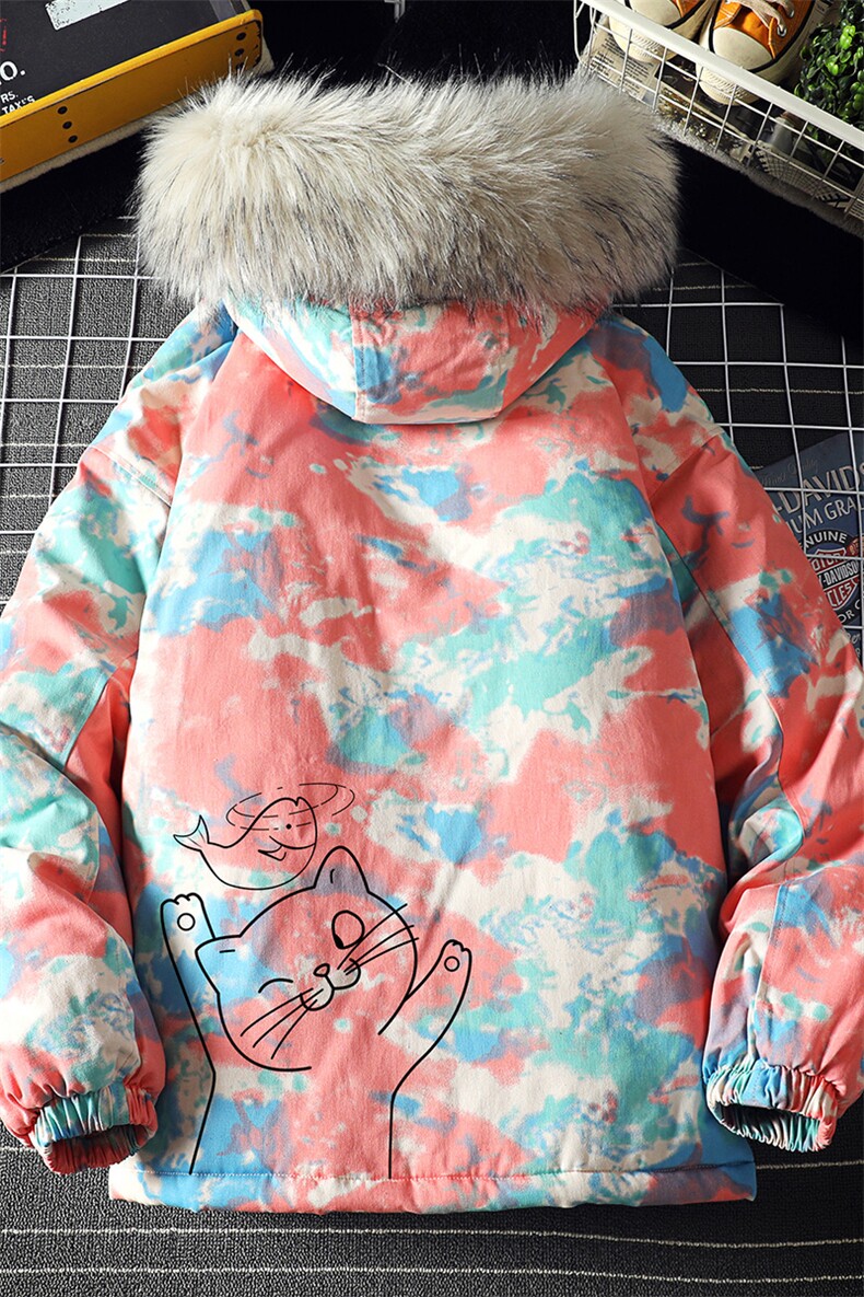 MC49133-P135日系潮衣男大码派克服男工装服外套袄,男装棉衣,电商A040A