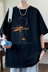 ！2026夏季新款男士百搭潮牌短袖T恤半袖体恤T2563特P25，男装T恤，电商B220