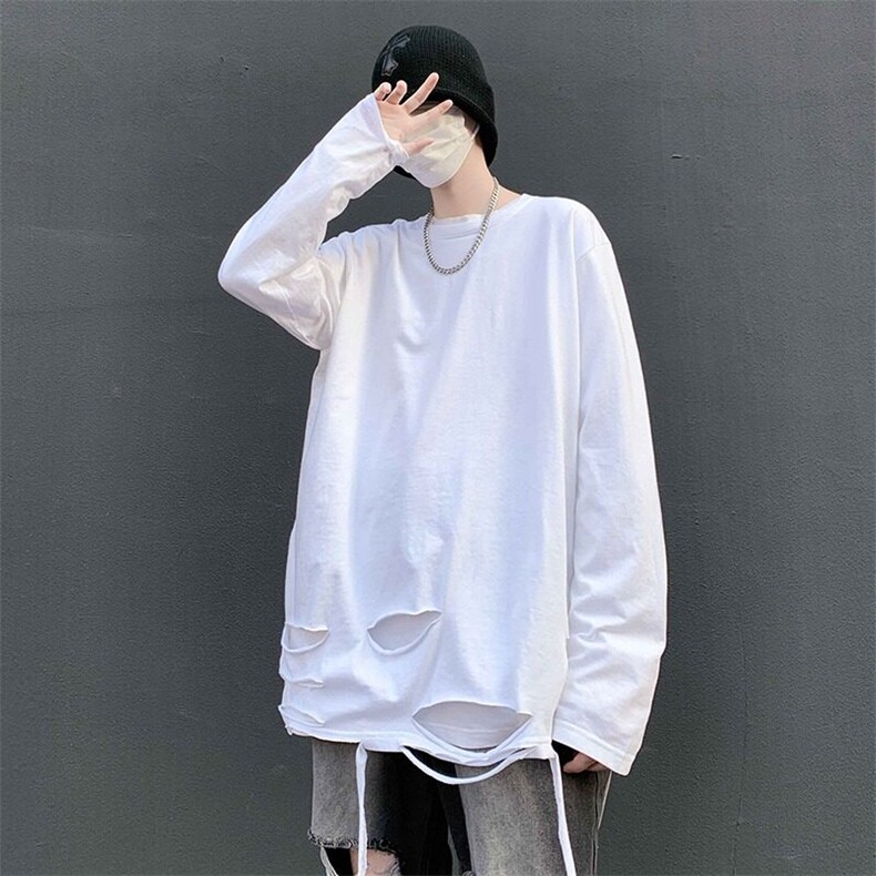 DT13-P25长袖t恤男春秋新款潮牌内搭上衣服纯棉宽松休闲打底衫,男装T恤,星座603-2