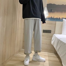 棉麻休闲裤男直筒裤KD277-P25，男装休闲裤，电商D312-1