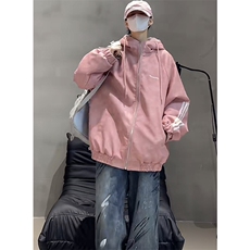 现货网图切片羊羔毛内胆三条杠棉服美拉德皮棉衣M2412-特P100，男装棉衣，星座1213