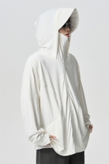 UPF50+防晒衣夏宽松大帽檐防晒服凉感冰丝外套A406F6070特P55，男装防晒衣，星座309（原A406）