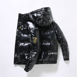 现货 外贸连帽鲨鱼皮 高品质直播  抖音情侣款学生外套羽绒服大码图片