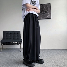 山本暗黑武士裤男女日系潮牌宽松阔腿裤束脚裤裙裤XK74-P75，男装休闲裤，星座512-1（原513-3）