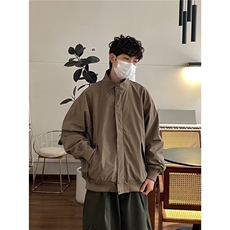 JK36-P59早春季美式潮牌夹克外套情侣男款宽松休闲百搭时尚，男装夹克，电商B323A