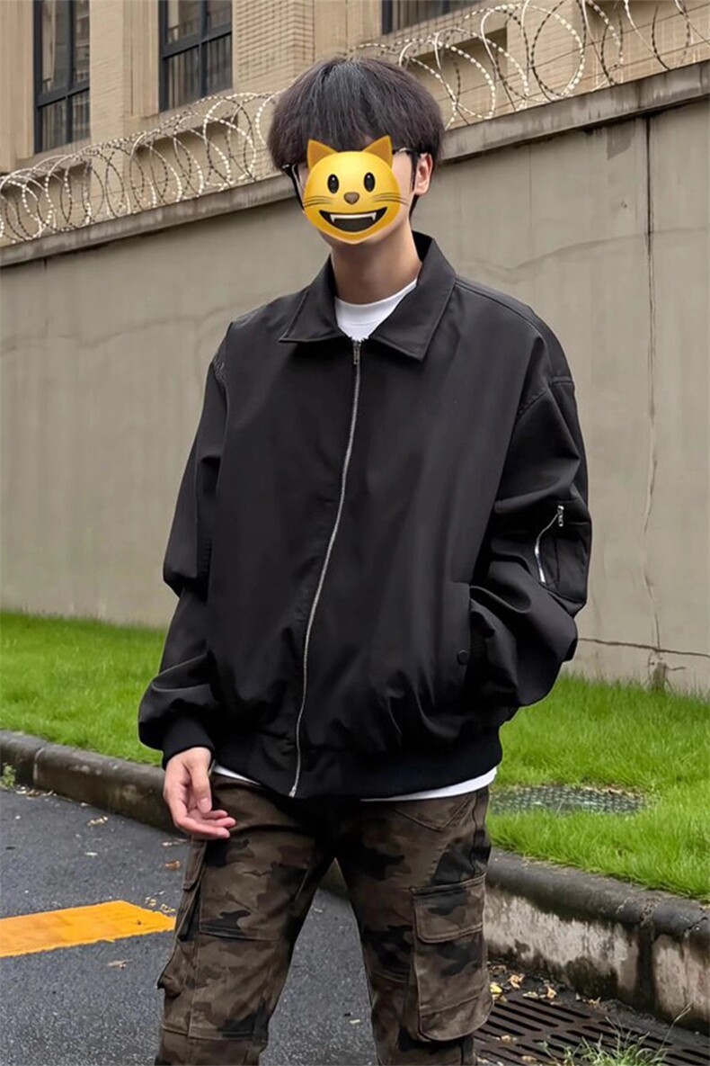 [网图慎用]美式高街正肩棒球服vibe工装外套男5Q1092-TP4078,男装工装外套,电商A102