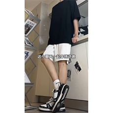 夏装刺绣短裤男夏季风冰丝西装裤宽松五分裤K6613-特P20，男装牛仔裤，电商A006