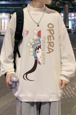 M18161-P45加绒款-P65半高领毛衣男士大码针织衫男毛线衣男，男装针织衫/毛衣，电商A040