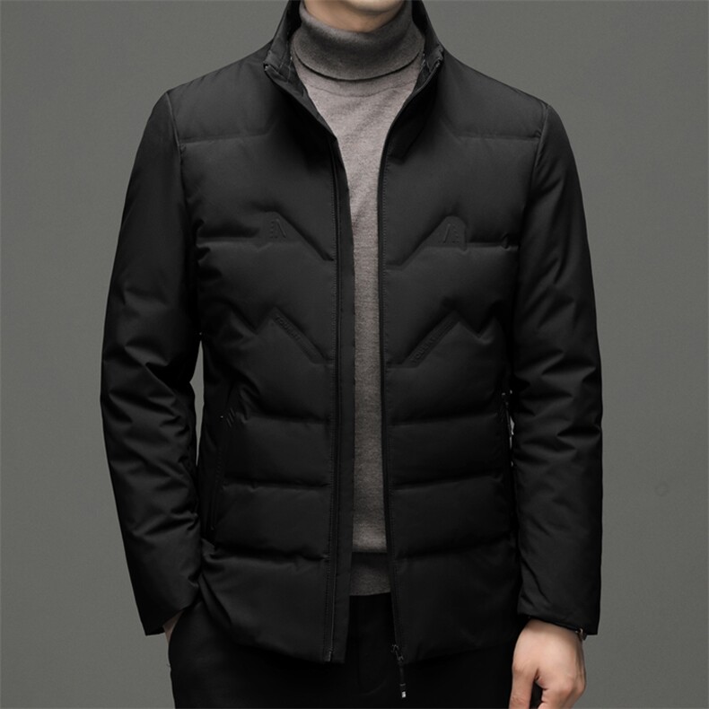 SQY2838秋冬新款2023年男士休闲羽绒服加厚保暖夹克外套P200，男装羽绒服，电商B360