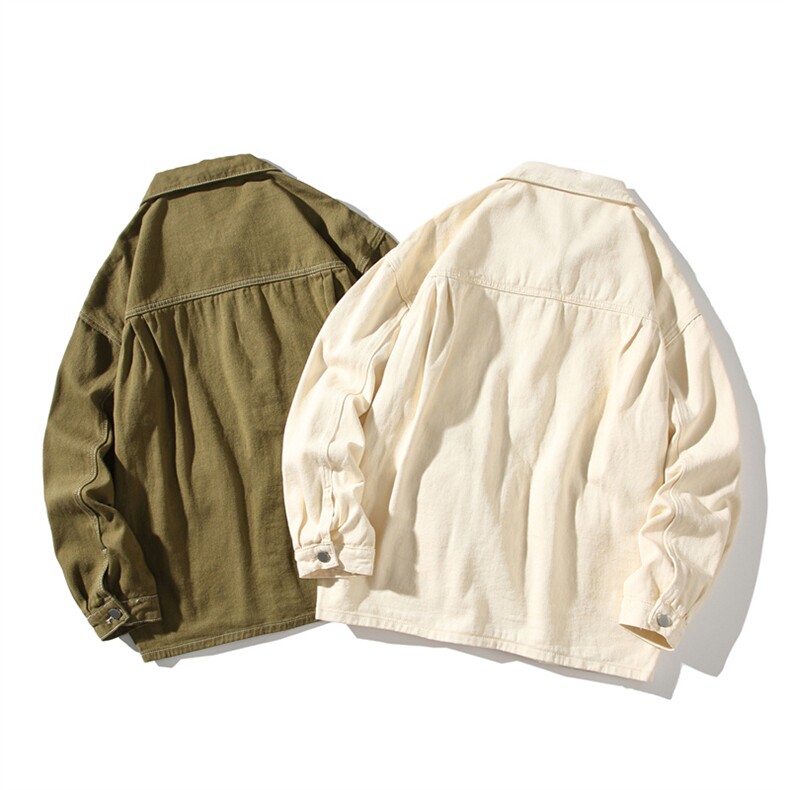 复古工装牛仔外套男ins高级感衣服春季百搭宽松休闲夹克JK891-P68,男装夹克,星座1103-3