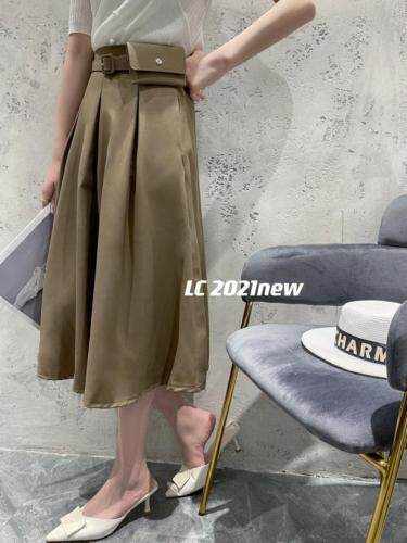 夏季西装面料款伞裙显瘦包容性强夏季百搭单品，女装西装，LC裤子