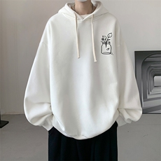 连帽卫衣男大码胖子帽衫大号运动服WY2430-P35，男装卫衣，电商A040