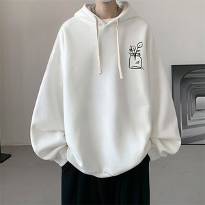 连帽卫衣男大码胖子帽衫大号运动服WY2430-P35图片