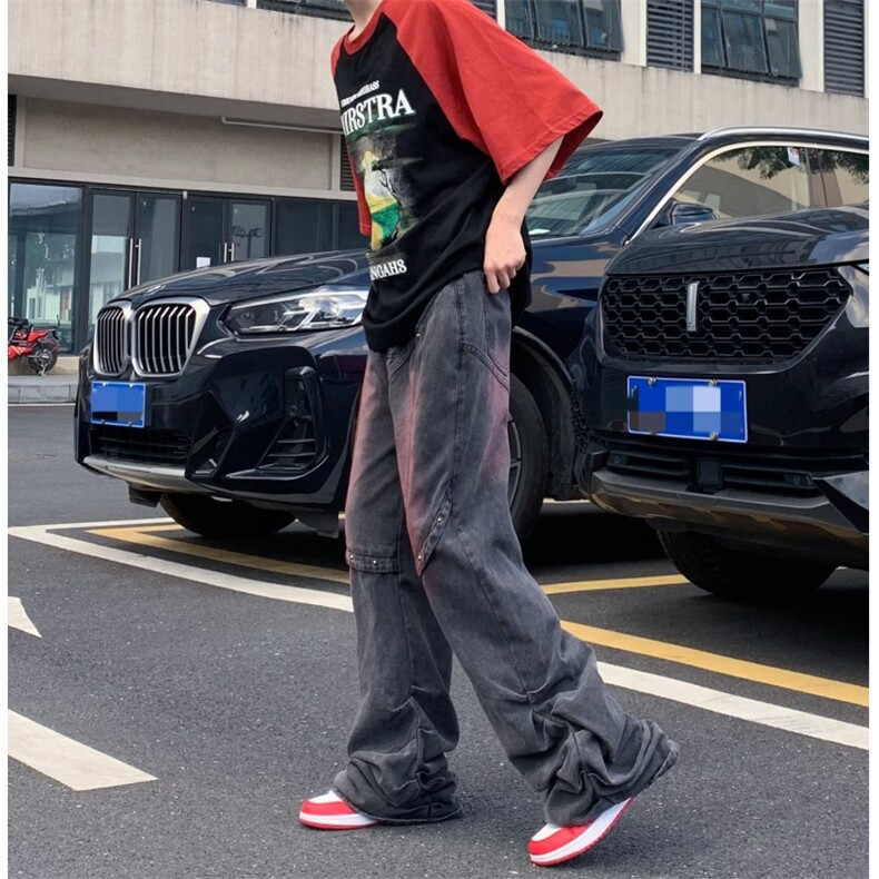 美式牛仔裤男款秋季长裤潮NB69P78,男装牛仔裤,星座1116-2