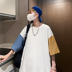 2025夏新款男士宽松短袖t恤T243P35，男装T恤，星座1108