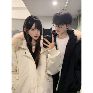 现货在仓！美式情侣派克服毛领棉服连帽外套 1005-CHYWT10-P118图片