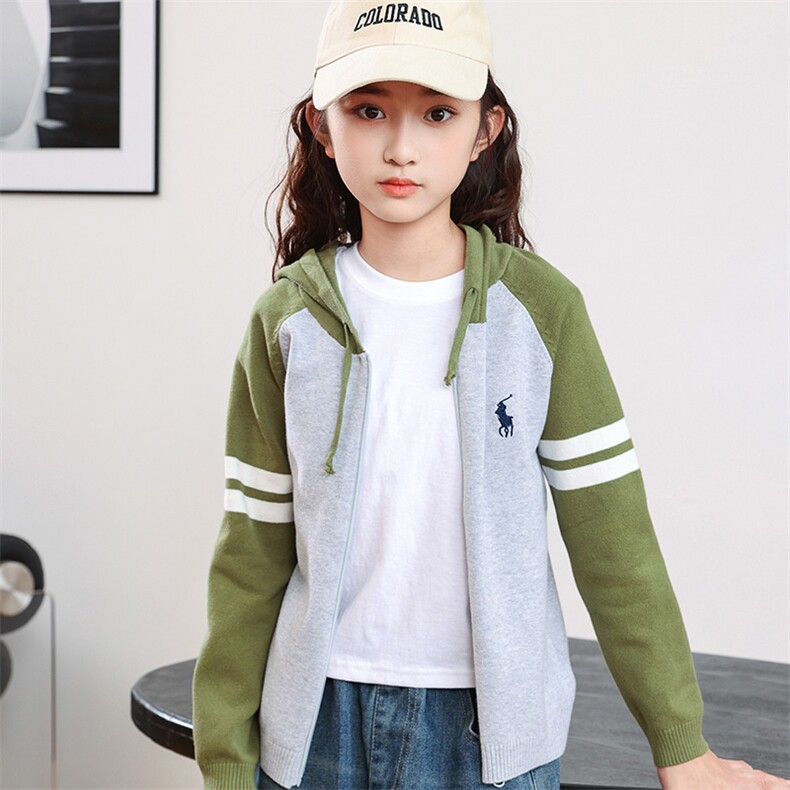 儿童秋冬款针织开衫舒适男女童百搭休闲品质柔软亲肤经典设计个性，童装儿童针织衫，暖姿羊绒童装店