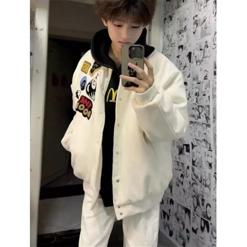 WE1747-P63美式刺绣夹克外套,男装夹克,电商B323A