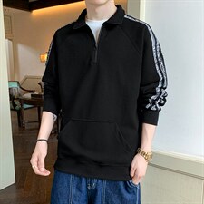 秋季新款卫衣店主风圆领印花落肩长袖光板上衣VE55107-P41控68，男装卫衣，星座717