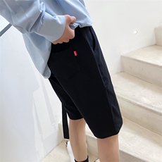 2021夏款新款男港风中裤五分裤运动休闲短裤卫裤A202DK01P38，男装休闲裤，星座1311（原A202）