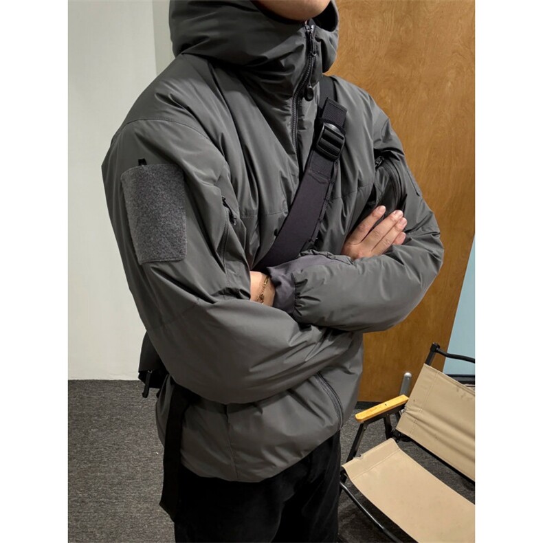 网图轻量化三防户外战术棉服保暖连帽男女同款运动外套WT48特P118，男装棉衣，电商C310