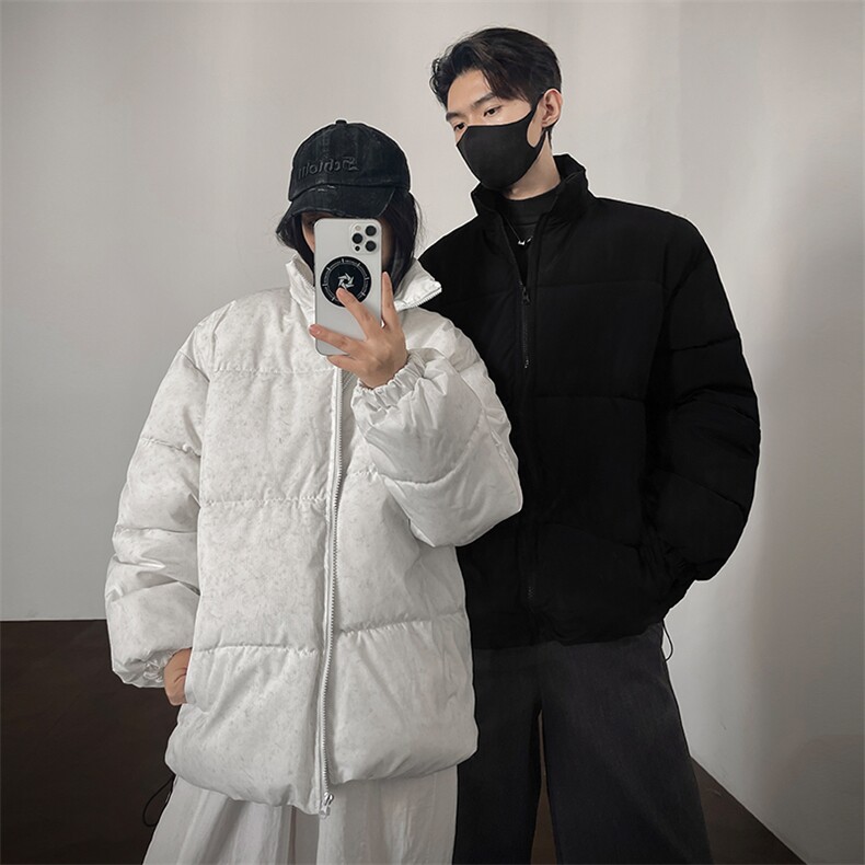 多色可选立领棉服男士加厚保暖外套潮流宽松棉袄D2200-TP35不,男装棉衣,电商A102