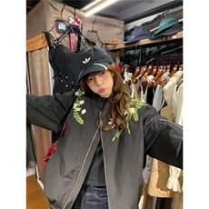 日系潮高级感花卉植物男女夹克外套新款潮流时尚流行百搭文艺，男装夹克，星座601-1