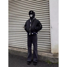 美式高街提花飞行员夹克外套男款春秋季潮牌高级感棒球服，男装夹克，四季星座505