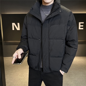 新标立领轻奢羽绒服现货高品质男情侣保暖外套数据款Y5511-P195图片